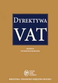 Dyrektywa VAT - Opracowanie Zbiorowe
