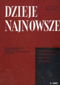 Dzieje najnowsze 2/2005 - Tadeusz Wolsza