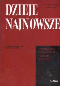 Dzieje najnowsze 22006 - Tadeusz Wolsza
