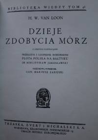 Dzieje zdobycia mórz - Hendrik Willem Van Loon