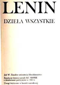 Dzieła wszystkie. T. 24 - Włodzimierz Lenin