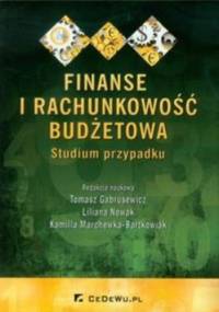 Finanse i rachunkowość budżetowa
