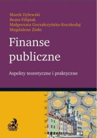 Finanse publiczne. Aspekty teoretyczne i praktyczne