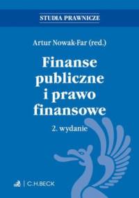 Finanse publiczne i prawo finansowe - Artur Nowak-Far