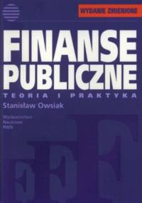 Finanse publiczne. Teoria i praktyka - Stanisław Owsiak