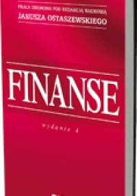 Finanse. Wydanie 4 - Janusz Ostaszewski