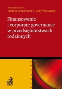 Finansowanie i corporate governance w przedsiębiorstwach rodzinnych