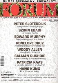 Forum, nr 14-15 (2276-2277) / 6.04-19.04.2009 - Redakcja pisma Forum