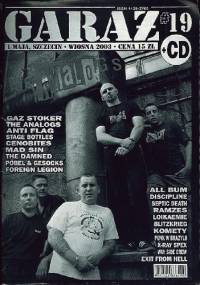 Garaż, nr 19 / wiosna 2003 - Redakcja pisma Garaż