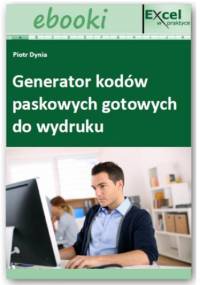 Generator kodów paskowych gotowych do wydruku - Opracowanie Zbiorowe