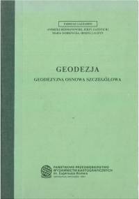 Geodezja. Geodezyjna osnowa szczegółowa