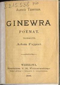 Ginewra. Poemat - Alfred Tennyson
