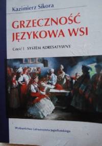 Grzeczność językowa wsi - Kazimierz Sikora