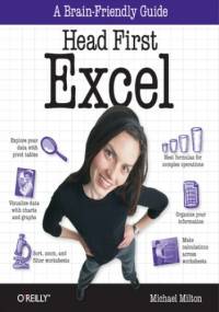 Head First Excel. A learner's guide to spreadsheets - Michael Milton