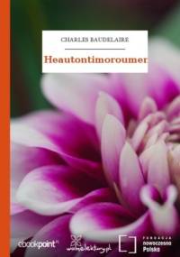 Heautontimoroumenos - Charles Baudelaire