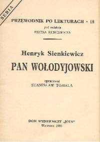 Henryk Sienkiewicz. Pan Wołodyjowski - Stanisław Tomala