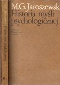 Historia myśli psychologicznej - M. G. Jaroszewski