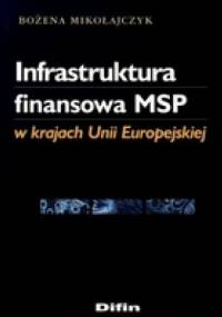 Infrastruktura finansowa MSP w krajach UE - Bożena Mikołajczyk