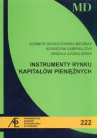 Instrumenty rynku kapitałów pieniężnych - praca zbiorowa