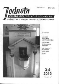 Jednota 3-4/2010 - Redakcja pisma Jednota