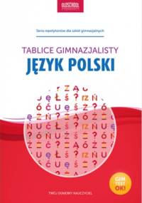 Język polski. Tablice gimnazjalisty - praca zbiorowa