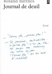 Journal de deuil - Roland Barthes