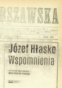 Józef Hłasko. Wspomnienia - Marta Sikorska-Kowalska