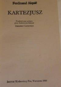 Kartezjusz - Ferdinand Alquie
