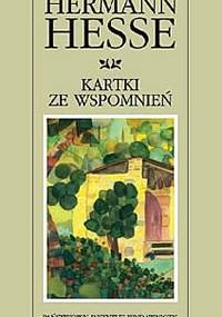 Kartki ze wspomnień - Hermann Hesse