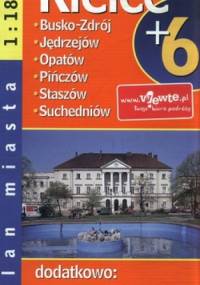Kielce plus 6. Plan miasta. 1:18 000 Demart