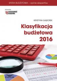Klasyfikacja Budżetowa 2016 wyd.III - Krystyna Gąsiorek