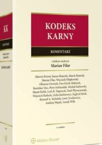 Kodeks karny. Komentarz - Marian Filar