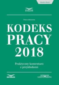 Kodeks pracy 2018. Praktyczny komentarz z przykładami - Pl Infor