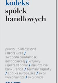 Kodeks spółek handlowych - Lech Krzyżanowski