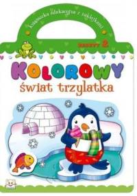 Kolorowy świat trzylatka. Zeszyt 2 - Agnieszka Bator