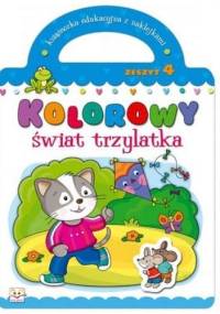 Kolorowy świat trzylatka. Zeszyt 4 - Agnieszka Bator