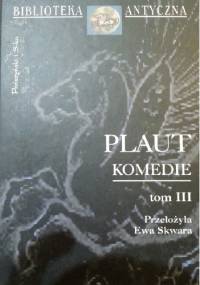 Komedie, tom III - Plaut
