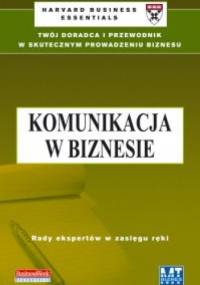 Komunikacja w biznesie - Anna Żółcińska