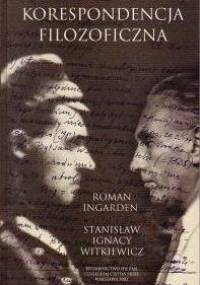 Korespondencja filozoficzna - Stanisław Ignacy Witkiewicz