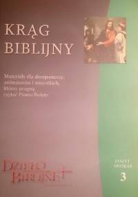 Krąg biblijny. Zeszyt 3 - praca zbiorowa