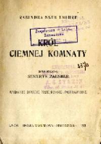 Król ciemnej komnaty - Rabindranath Tagore