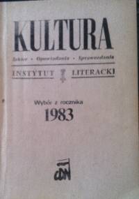 Kultura Wybór z rocznika 1983 - praca zbiorowa