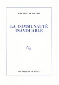 La communauté inavouable - Maurice Blanchot