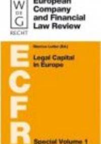 Legal Capital in Europe - M. Lutter