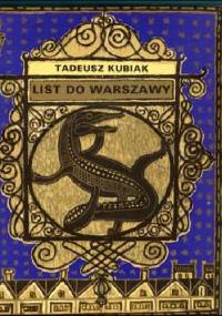 List do Warszawy - Tadeusz Kubiak