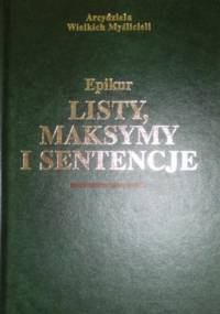 Listy, maksymy i sentencje - Epikur z Samos