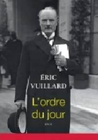 L'ordre du jour - Eric Vuillard