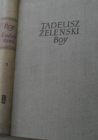 Ludzie żywi - Tadeusz Boy-Żeleński
