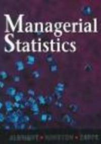 Managerial Statistics - Albright