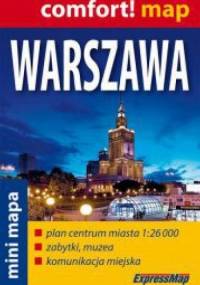 Mapa Warszawy. Skala 1:26000 - praca zbiorowa